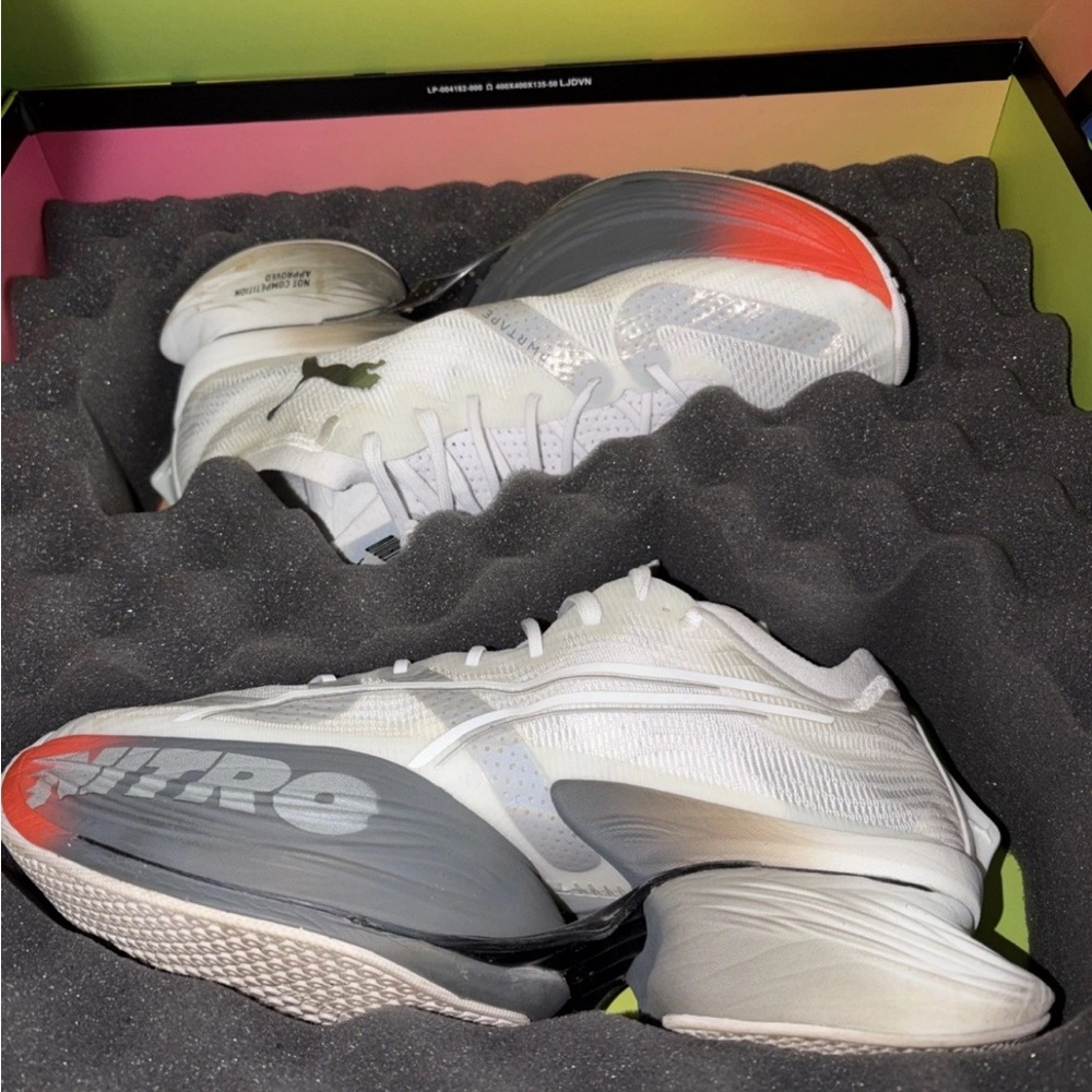 Puma nitro fastroid size 10 men with box
